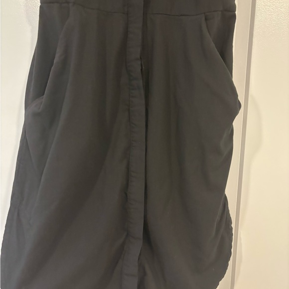 ALLSAINTS Women's Black Button Front Sleeveless Mel Shirt Dress Size US 0 - Picture 6 of 9